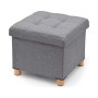 Pouf Domopak Living Tissu (38 x 38 x 34 cm)