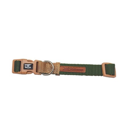 Collier pour Chien Nayeco Beige Vert (30-40 x 1,5 cm)