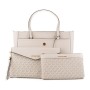 Sac-à-main Femme Michael Kors 35T1G5MT7T-VANILLA 3 Pièces Blanc (40 x 27 x 14 cm)