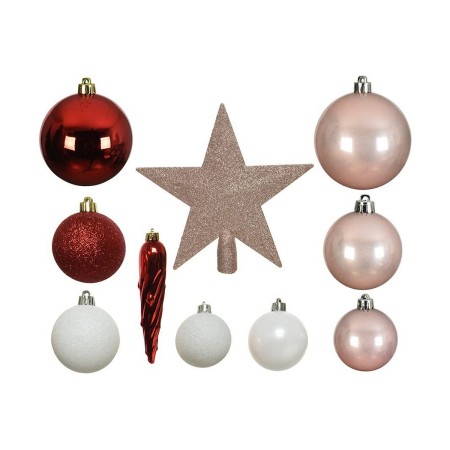 Boules de Noël Decoris 33 Pièces Assortiment de couleurs