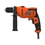 Set de forage et accessoires Black & Decker BEH200-QS 500 W 230-240 V