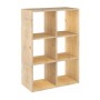 Étagère Astigarraga Dinamic 6 Cubes Modulaire Naturel Pin (70,8 x 33 x 105,4 cm)