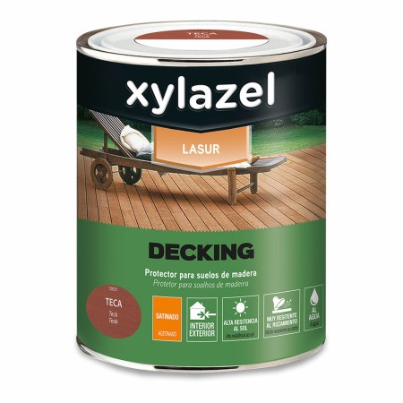 Huile protectrice Xylazel Decking teca 75 cl