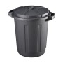Poubelle Noir polypropylène 80 L