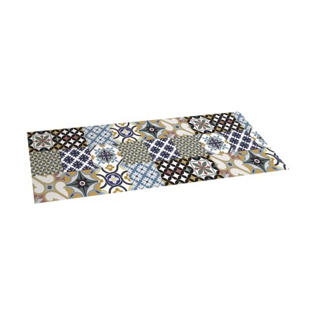 Tapis en vinyle Stor Planet Hydraulique Bleu 100 % PVC (50 x 140 cm)