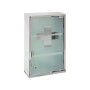 Armoire 5five Malette de Secours Mural 1 porte Verre Acier inoxydable (45 x 30 x 12 cm)