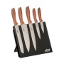 Ensemble de couteaux de cuisine et support 5five (32 x 23,2 x 19 cm)