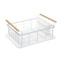 Égouttoir pour Évier 5five Blanc Kitchen Métal Blanc (43 x 32 x 18,6 cm)