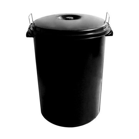 Poubelle SP Berner 10010042 Noir Plastique 100 L