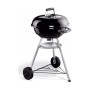 Barbecue à Charbon avec Couvercle et Roulettes Weber Compact Noir (Ø 47 cm)