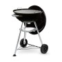 Barbecue à Charbon avec Couvercle et Roulettes Weber Compact Noir (Ø 47 cm)