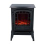 Cheminée murale électrique décorative Classic Fire Torino Noir 2000 W