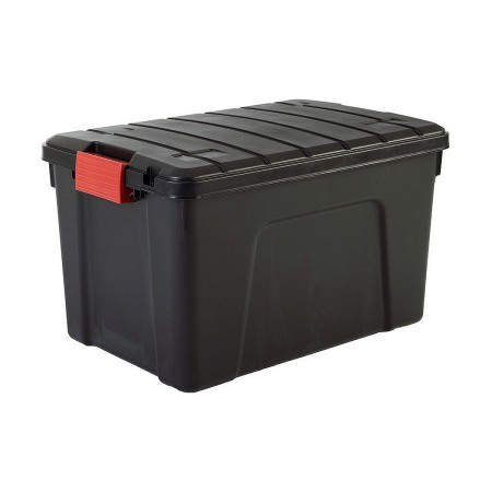 Boîte Multiusage Iris Explorer Box Noir/Rouge polypropylène 60L