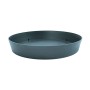 Sous-pot Plastiken Anthracite polypropylène (Ø 11 x 1.6 cm)