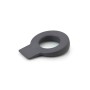 Support de porte Rei Lock 660 Anthracite Plastique Affichette de poignée de porte (6,4 x 8,2 x 1,5 cm)