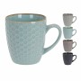 Ensemble de tasses à café Excellent Houseware Géométrique Grès (200 ml) (4 Pièces)