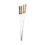 Ensemble de brochettes pour barbecue 38.5 cm