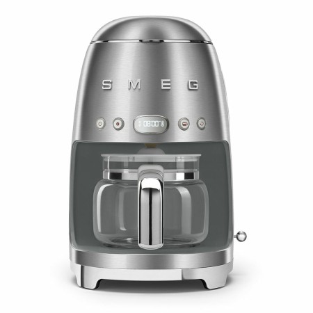 Cafetière goutte à goutte Smeg DCF02SSEU 1050 W Rétro 10 Tasses Argenté