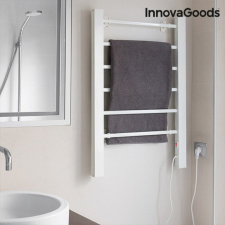 Porte-serviettes électrique pour mur ou sol InnovaGoods 6 Barres