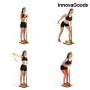 Plateforme de Fitness pour Fessiers et Jambes avec Guide d'Exercices InnovaGoods