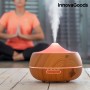 Humidificateur Diffuseur d'Arômes LED Wooden-Effect InnovaGoods