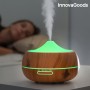 Humidificateur Diffuseur d'Arômes LED Wooden-Effect InnovaGoods