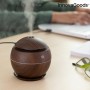 Mini humidificateur diffuseur d'arômes Dark Walnut InnovaGoods