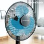 Ventilateur de Bureau InnovaGoods Ø 30 cm 35W Noir Bleu