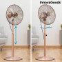 Ventilateur sur Pied Copper Retro InnovaGoods Ø 40 cm 55W