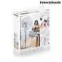 Ventilateur sur Pied Chrome Retro InnovaGoods Ø 40 cm 55W