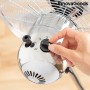 Ventilateur sur Pied Chrome Retro InnovaGoods Ø 40 cm 55W