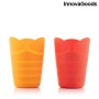 Bols à Pop-corn Pliables en Silicone Popbox InnovaGoods (Pack de 2)