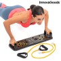 Planche de Pompes Push-Up avec Bandes de Résistance et Guide d'exercices Pulsher InnovaGoods