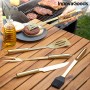 Étui de Luxe avec Ustensiles pour Barbecues BBQase InnovaGoods (6 Pièces)