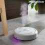 Robot Mopa Rechargeable 4 en 1 avec Désinfection UV et Humidificateur Diffuseur d’Arôme Klinbot InnovaGoods