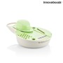 Râpe à Légumes-Mandoline Multifonction 6 en 1 avec Accessoires et Recettes Gradder InnovaGoods