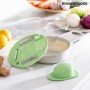 Râpe à Légumes-Mandoline Multifonction 6 en 1 avec Accessoires et Recettes Gradder InnovaGoods