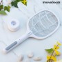 Raquette Anti-insectes Rechargeable 2 en 1 avec Lumière UV KL Rak InnovaGoods