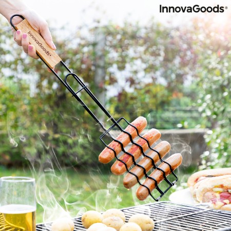 Grille de Barbecue pour Saucisses Sosket InnovaGoods