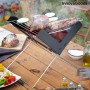 Mini-barbecue Pliable Portable pour Charbon Foldecue InnovaGoods