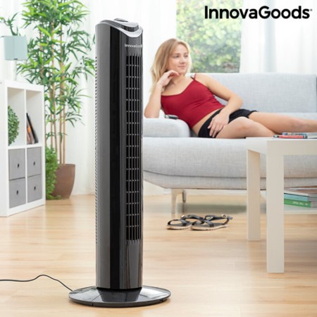 Ventilateur Tour InnovaGoods 80 cm 50W Noir (Reconditionné D)