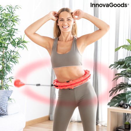 Anneau de Fitness Intelligent Réglable avec Poids Fittehoop InnovaGoods FITTEHOOP (Reconditionné A+)