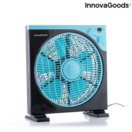 Ventilateur de Sol Box InnovaGoods Ø 30 cm 50W (Reconditionné B)