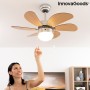 Ventilateur de Plafond avec Lumière InnovaGoods Ø 75 cm 55W (Reconditionné B)