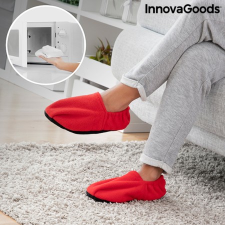 Chaussons Chauffants Micro-ondes InnovaGoods (Reconditionné A+)