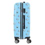 Valise cabine Moos PANDA Bleu ciel ABS (Reconditionné C)