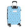 Valise cabine Moos PANDA Bleu ciel ABS (Reconditionné C)