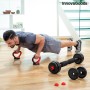 Ensemble de Poids Réglables6 en 1 avec Guide d’Exercices Sixfit InnovaGoods DUMBBELLS Fer (Reconditionné B)