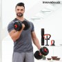 Ensemble de Poids Réglables6 en 1 avec Guide d’Exercices Sixfit InnovaGoods DUMBBELLS Fer (Reconditionné B)