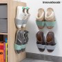 Meubles à chaussures avec adhésifs Shohold InnovaGoods Pack de 4 unités (Reconditionné A+)